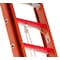 Bauer Ladder Fiberglass Extension Ladder, 300 lb Load Capacity 38028 - alternate 3